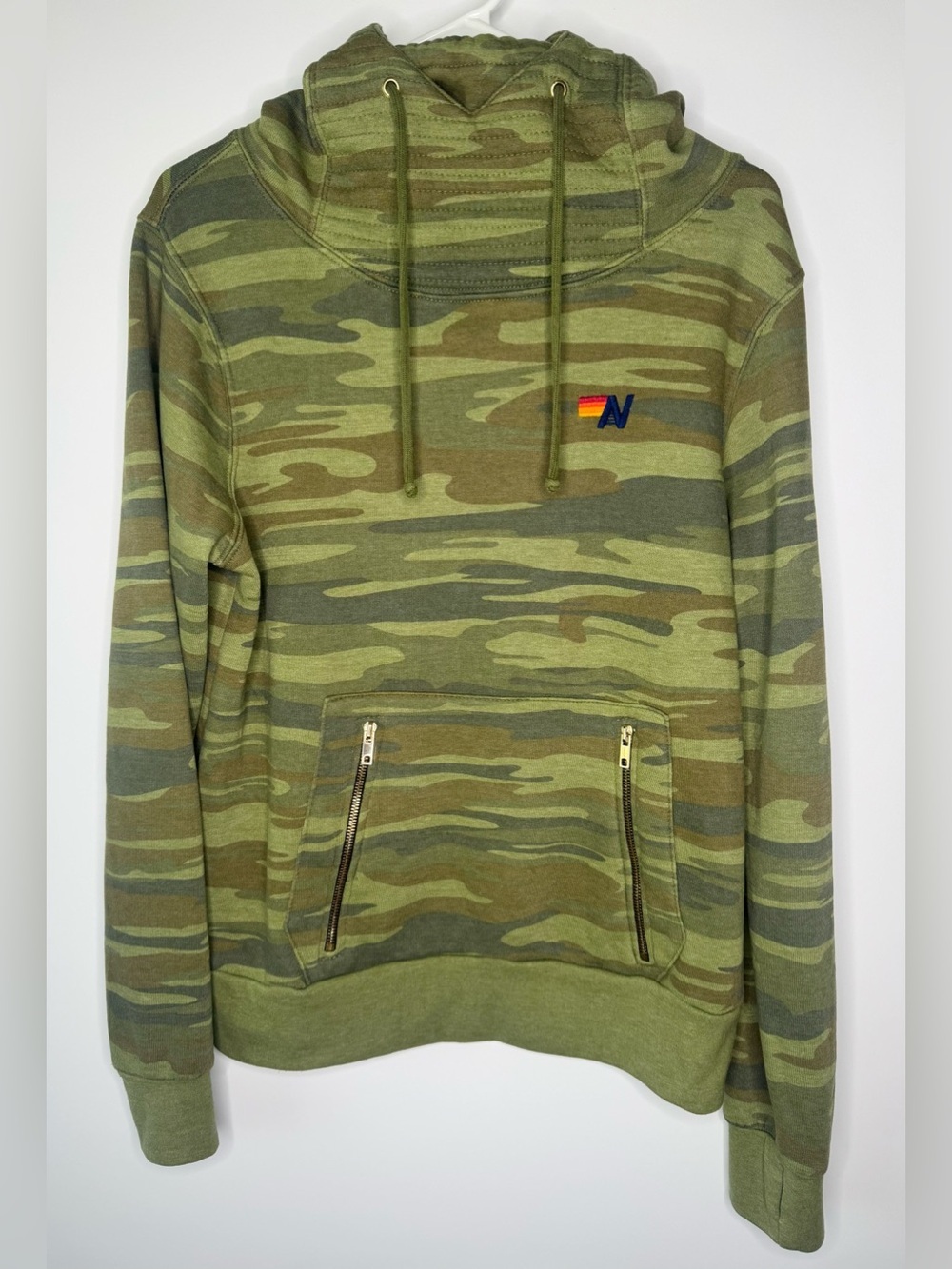 Aviator Nation Camo Ninja Pullover Hoodie